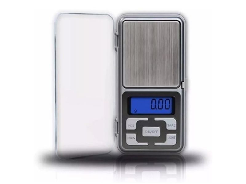 Balanza Digital De Precision Portatil Con Luz 0.1 A 500 Gr.